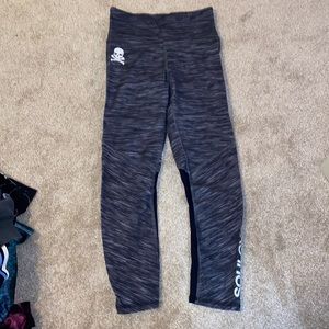 SoulCycle Heathered Grey Leggings